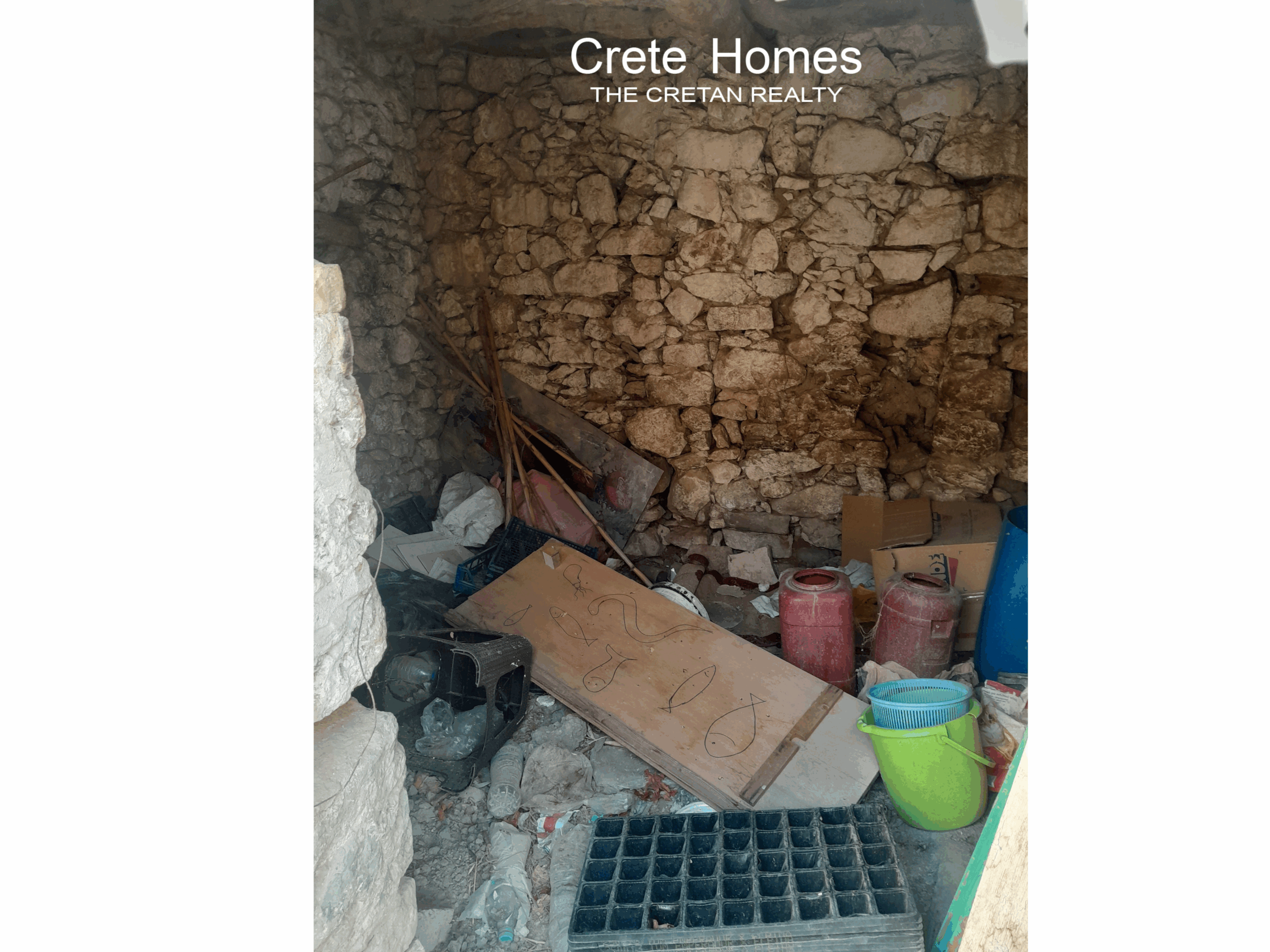 Maison en pierre à rénover - Kritsa, vue mer - photo 3