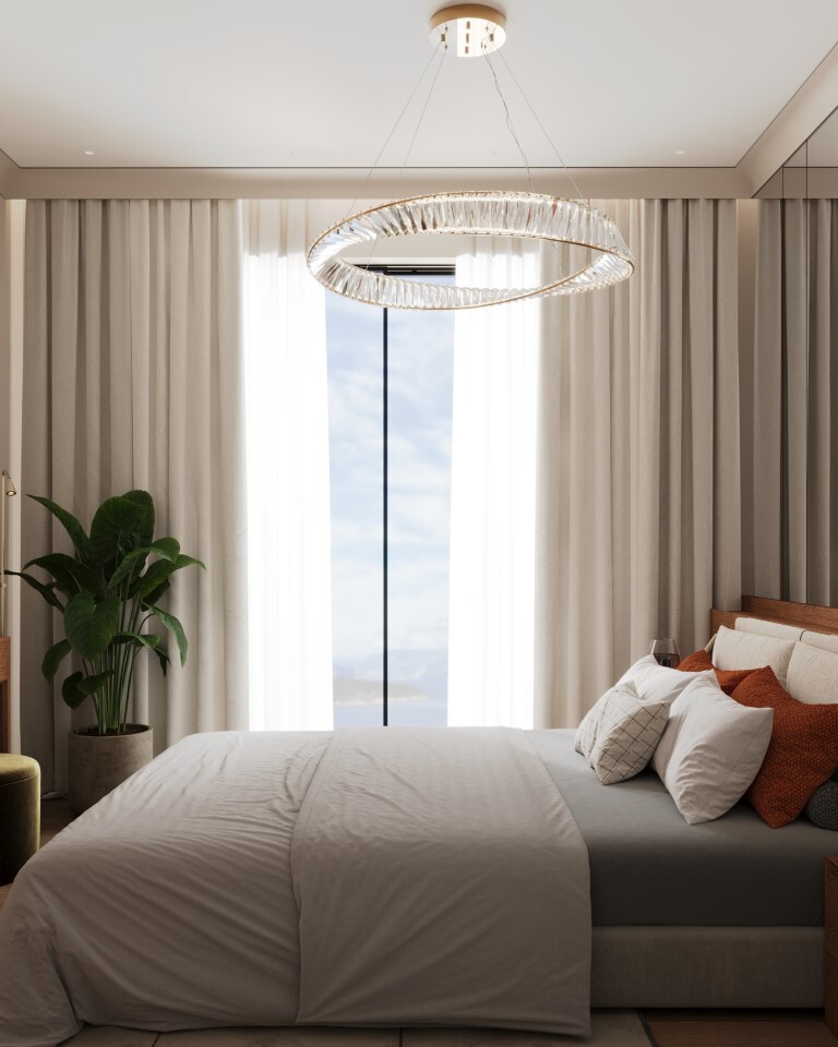 Apartment 2 bed 61 sqm with pool & sea view - Agios Nikolaos - Center - thumbnail 10