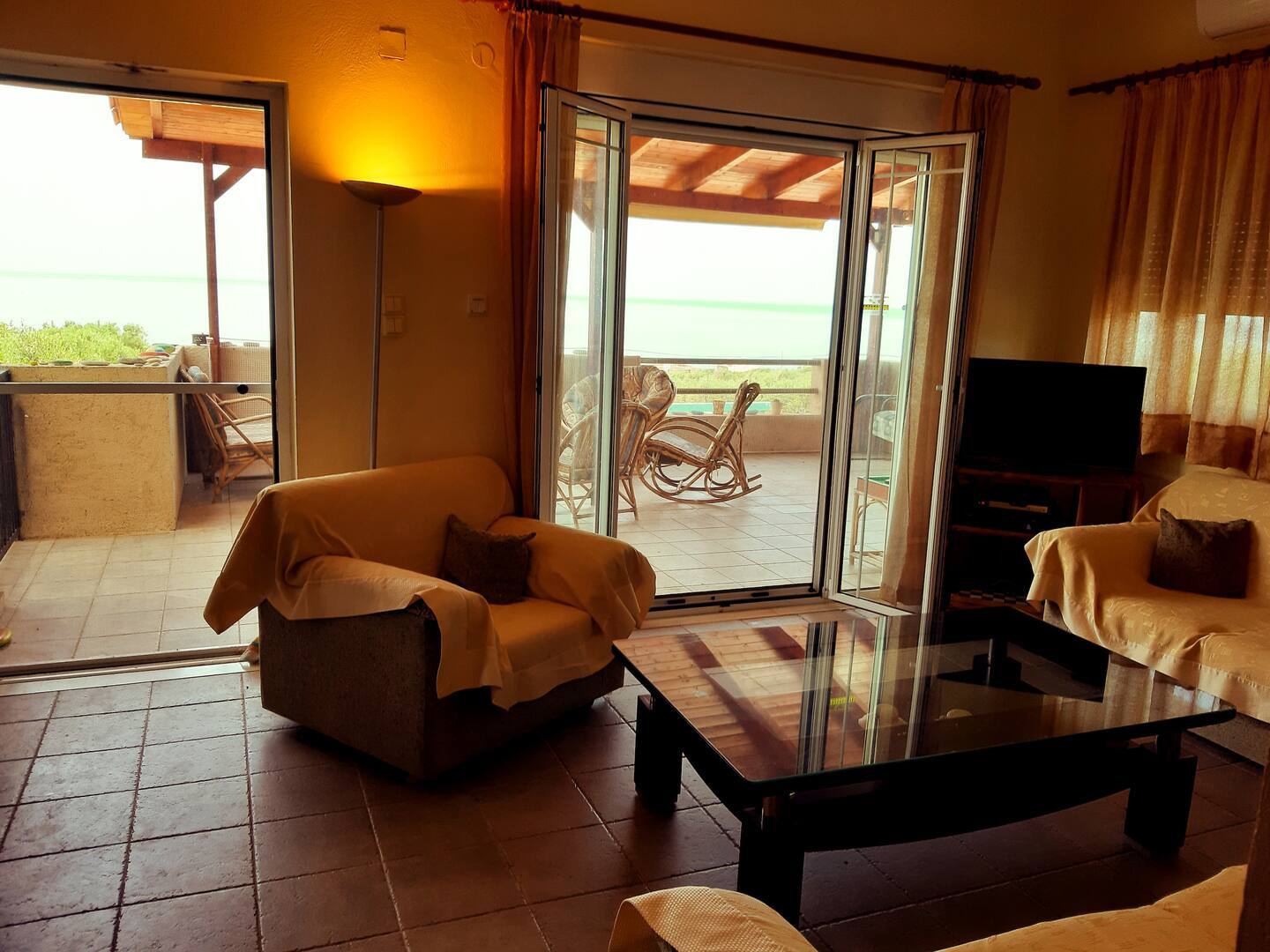 Maisonette 4 bed 140 sqm with pool & sea view - Vlichadia - thumbnail 8