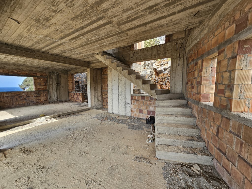 Villa 3 ch. 192 m² avec piscine et vue mer - Agia Varvara - miniature 7