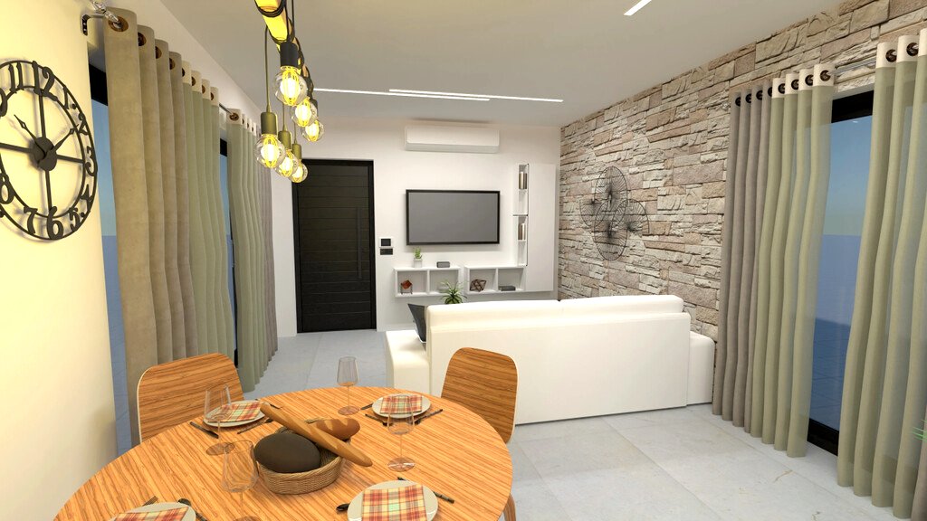 New-Build Villa with Pool, 350 m from the Sea - thumbnail 12