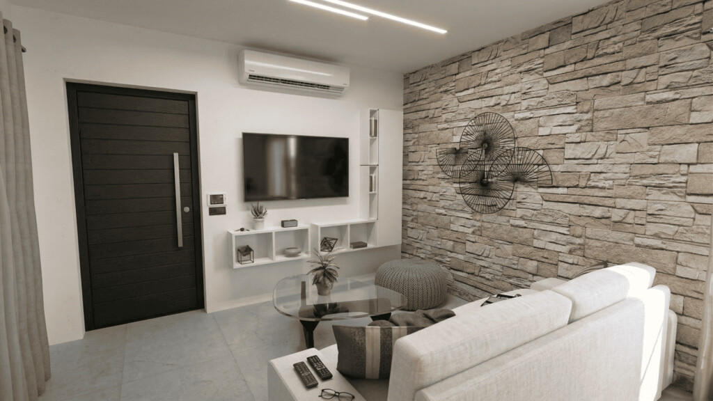 2-Bed Villa 80 sqm with pool, 350 m from the sea - Ammoudara - thumbnail 9