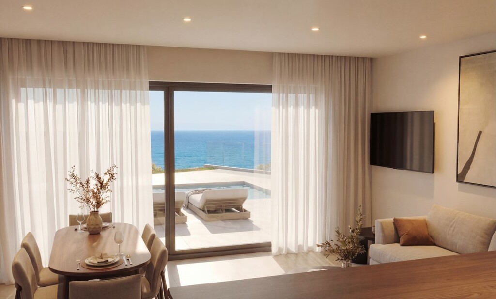 Complex 921 sqm with pool, sea view - Ammoudara - photo 5