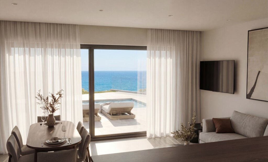 Complex 921 sqm with pool, sea view - Ammoudara - thumbnail 8