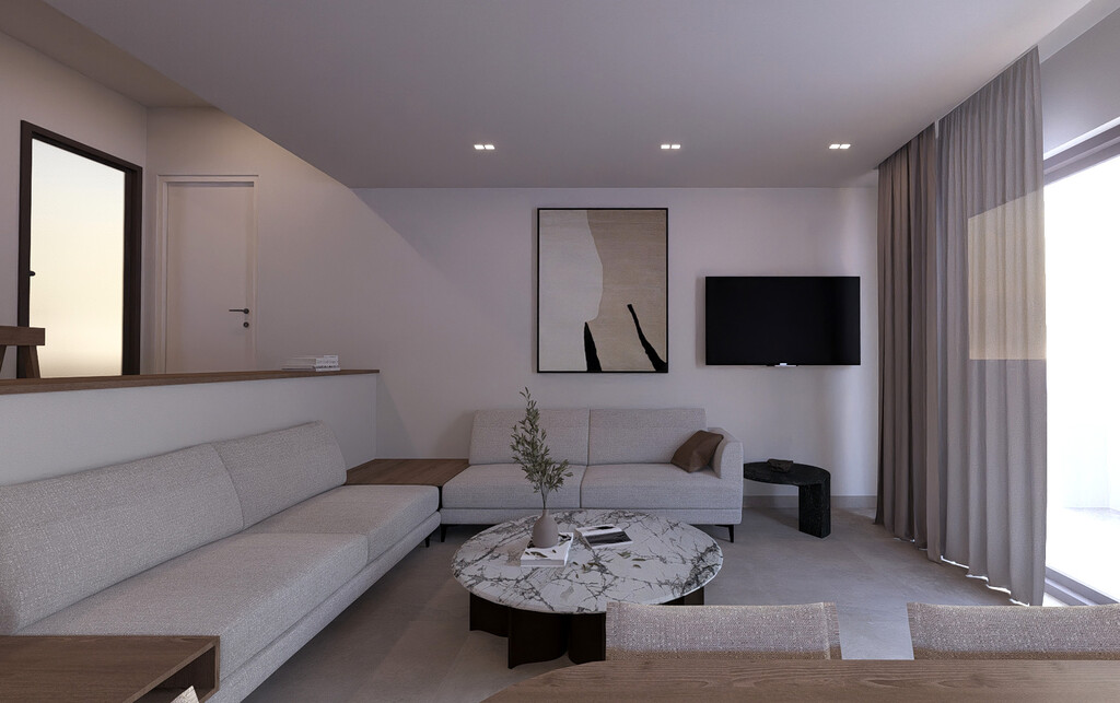 2-Bed Villa 109 sqm with pool, sea view - Ammoudara - thumbnail 4