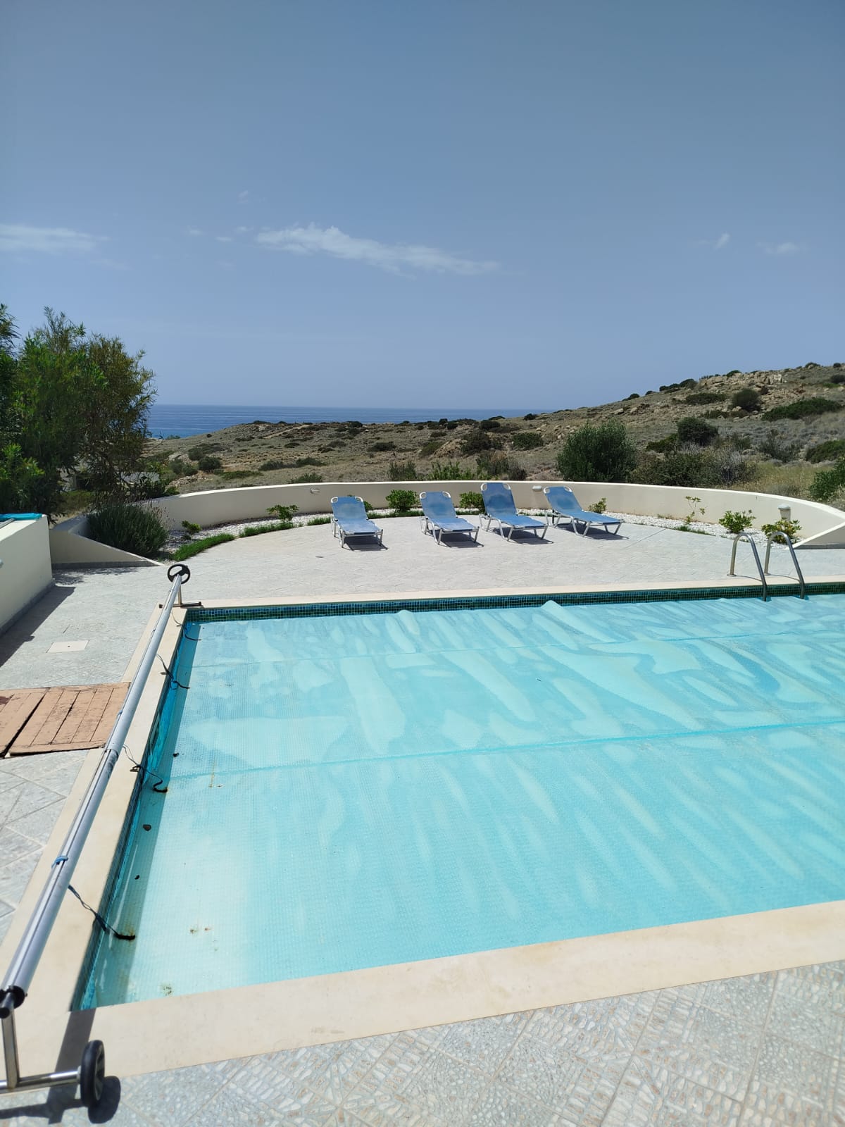 Villa Danae · piscine privée chauffée et transats