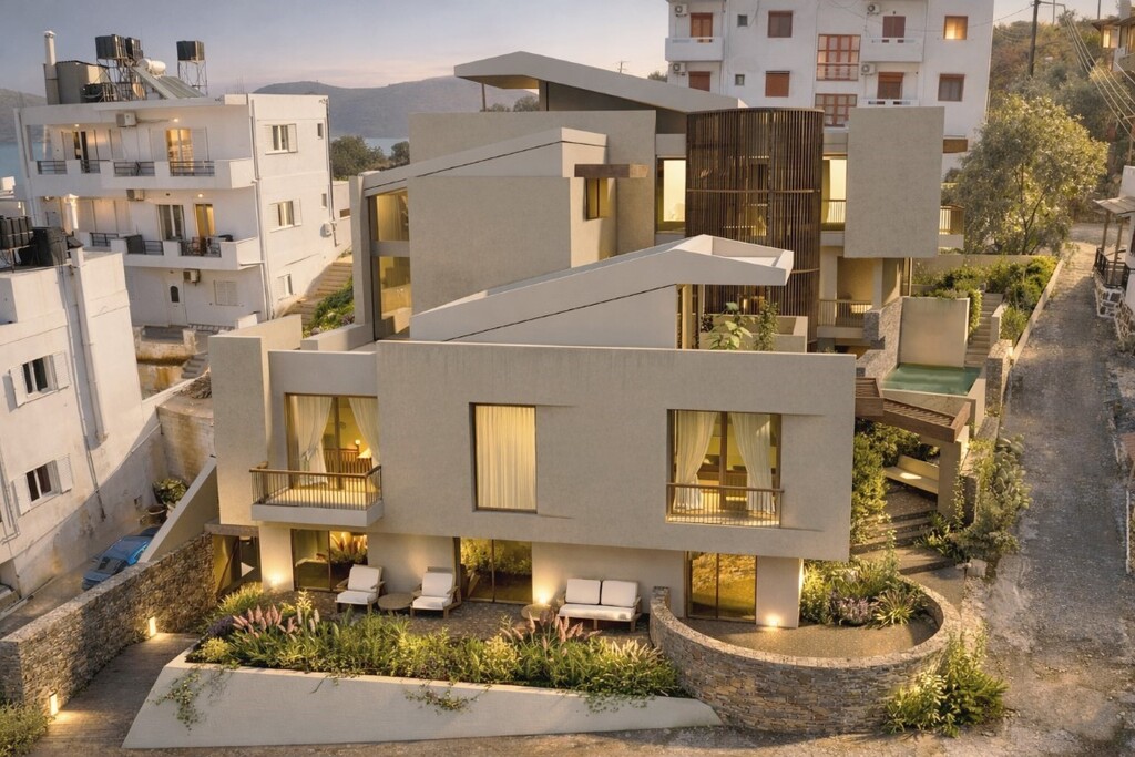 Complex 671 sqm with pool, sea view - Epano Elounta - photo 4