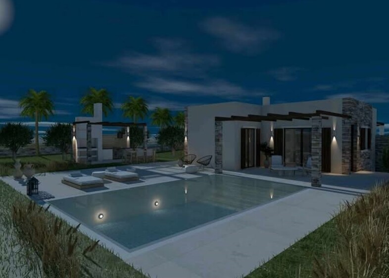 Villa 2 ch. 70 m² avec piscine et vue mer - Kouremenos - photo 3