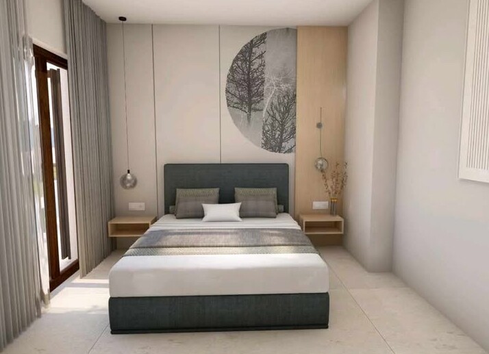 Villa 2 ch. 70 m² avec piscine et vue mer - Kouremenos - miniature 8