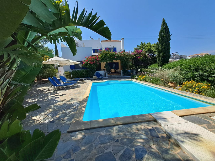 Maison 5 chambres avec piscine et vue mer à Plaka - photo 2