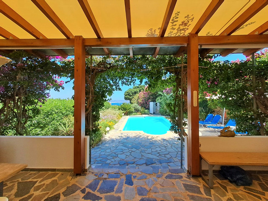 Maison 5 chambres avec piscine et vue mer à Plaka - photo 4