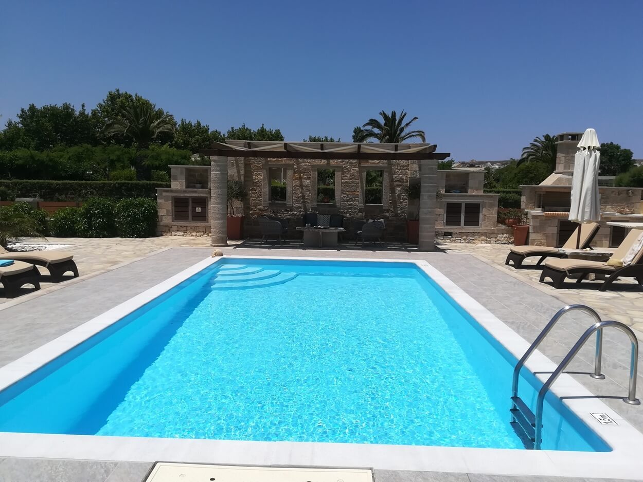 Villa 3 bed 179 sqm with pool & sea view - Siteia - Center - thumbnail 7